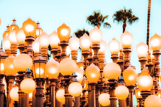 Urban Lights at LACMA art museum, Los Angeles, California, USA by Timmy333