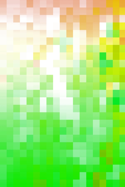 geometric pixel square pattern abstract background in green brown by Timmy333