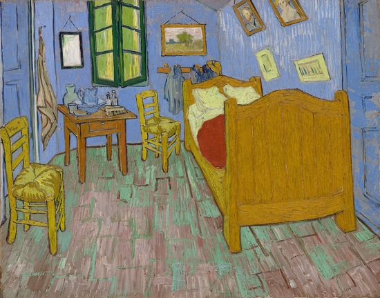 The Bedroom by Vincent Van Gogh