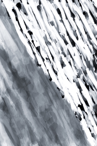 line pattern painting texture abstract in black and white by Timmy333