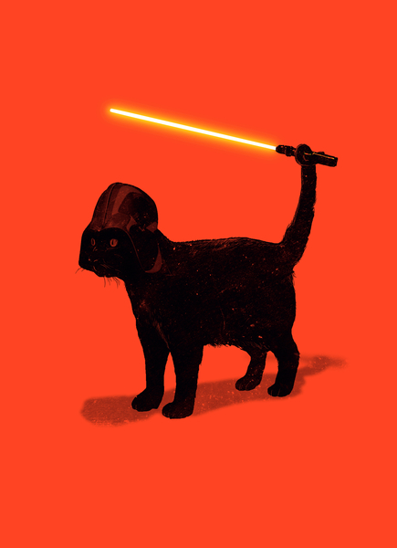 Cat Vader by Nicebleed