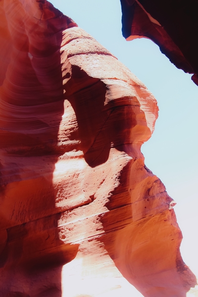 Sandstone in the desert at Antelope Canyon Arizona USA by Timmy333
