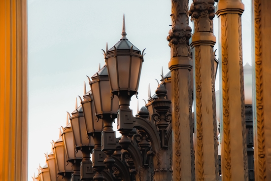 Urban Light at LACMA Los Angeles California USA by Timmy333