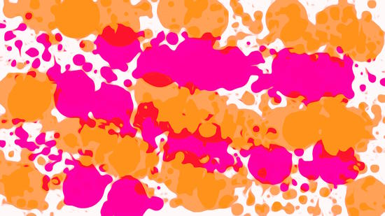 pink and orange splash color painting abstract background by Timmy333