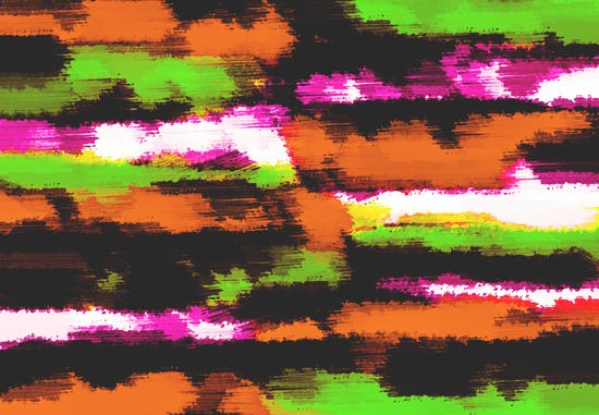 orange black pink green grunge painting texture abstract background by Timmy333