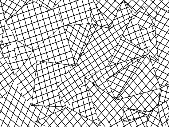 geometric square pattern abstract background in black and white by Timmy333