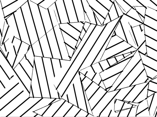 geometric line abstract pattern abstract background in black and white by Timmy333