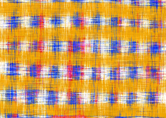 plaid pattern abstract texture in yellow blue pink by Timmy333