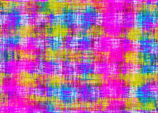 plaid pattern painting texture abstract background in pink purple blue yellow by Timmy333