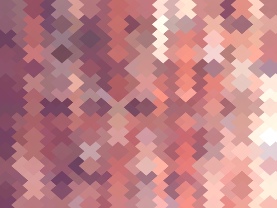 geometric square pixel pattern abstract in brown by Timmy333