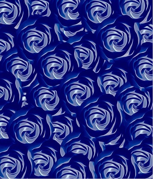 blooming blue rose pattern texture abstract background by Timmy333