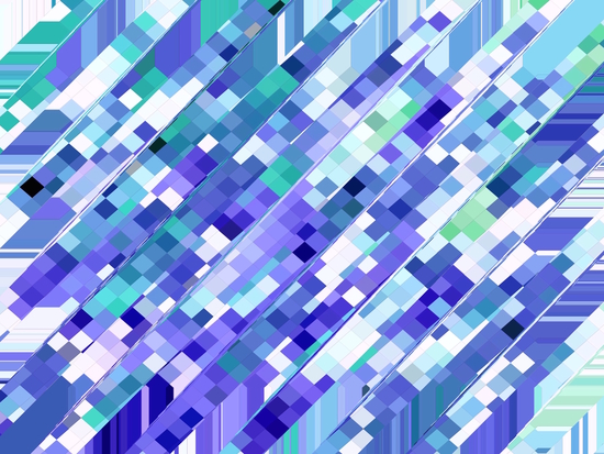 geometric square pixel pattern abstract background in purple and blue by Timmy333