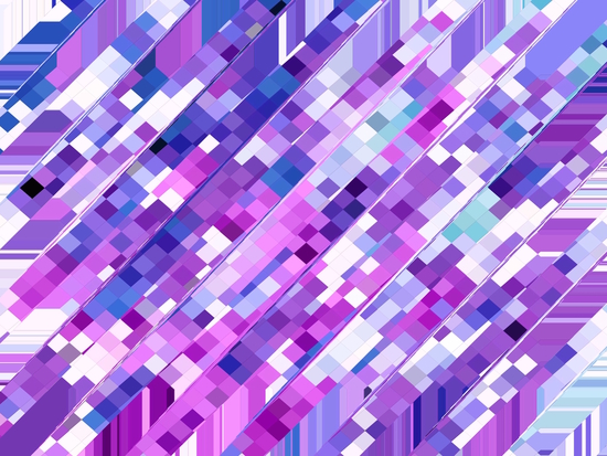 geometric square pixel pattern abstract background in purple pink by Timmy333