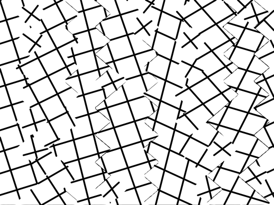 geometric square shape pattern abstract background in black and white by Timmy333