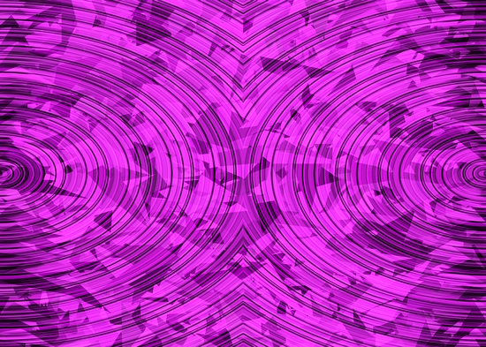 psychedelic geometric circle pattern abstract background in pink by Timmy333