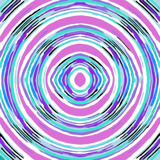 psychedelic graffiti circle pattern abstract in pink blue purple by Timmy333