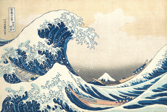 The Great Wave Off Kanagawa by Katsushika Hokusai