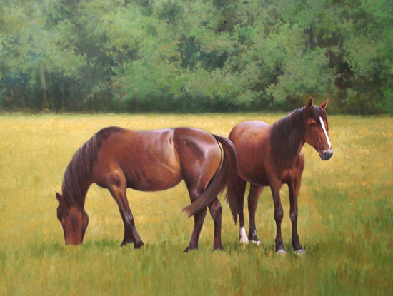 Horses by Jose Higuera
