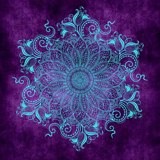 Mandala - Grape by aleibanez