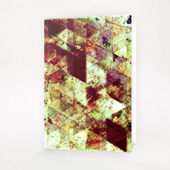 Abstract Geometric Background #12 Greeting Card & Postcard by Amir Faysal