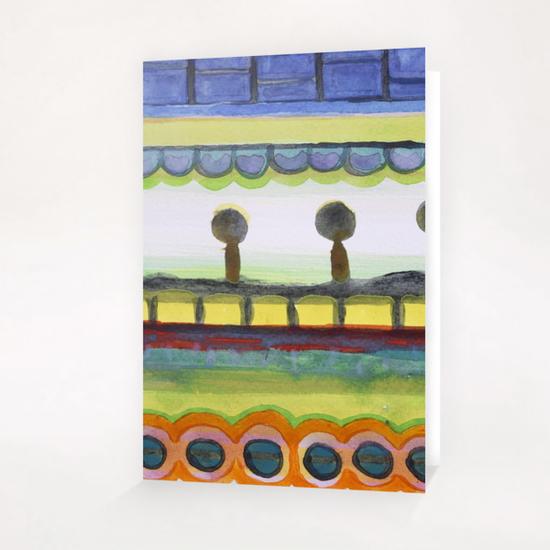 The Seaside Promenade  Greeting Card & Postcard by Heidi Capitaine