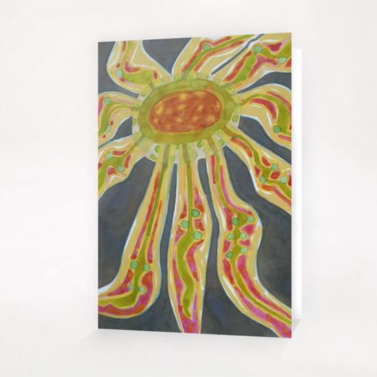  Flowing Lifeforce  Greeting Card & Postcard by Heidi Capitaine