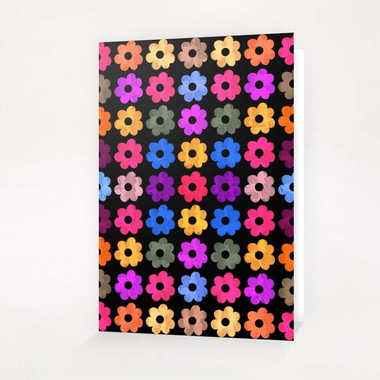 LOVELY FLORAL PATTERN X 0.17 Greeting Card & Postcard by Amir Faysal