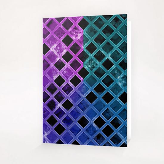 Abstract Geometric Background #5 Greeting Card & Postcard by Amir Faysal