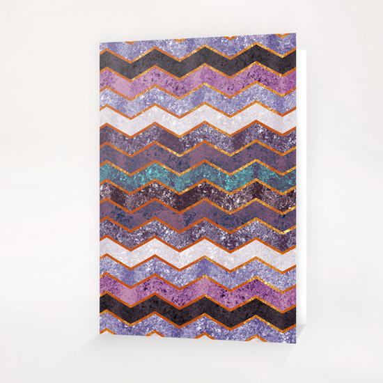 Abstract Chevron X 0.1 Greeting Card & Postcard by Amir Faysal