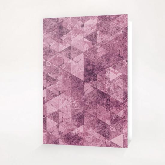 Abstract Geometric Background #3 Greeting Card & Postcard by Amir Faysal