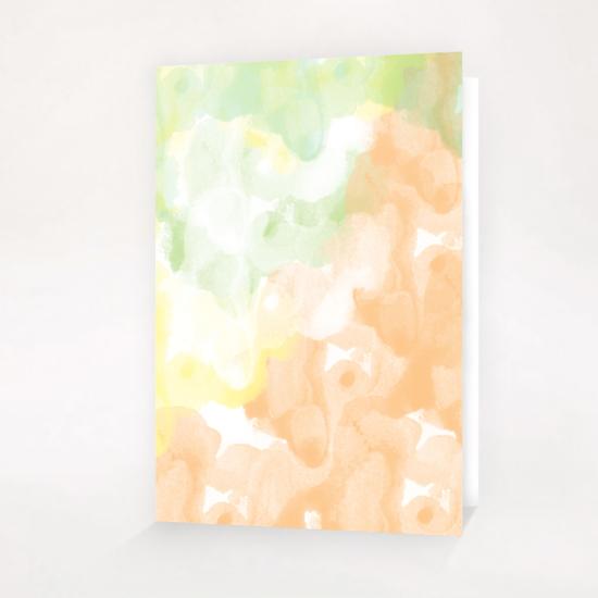 Abstract painting X 0.5 Greeting Card & Postcard by Amir Faysal