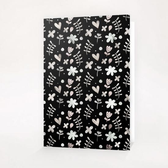 LOVELY FLORAL PATTERN X 0.15 Greeting Card & Postcard by Amir Faysal