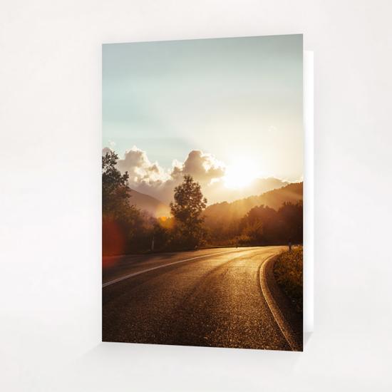 Mountains in the background XI Greeting Card & Postcard by Salvatore Russolillo