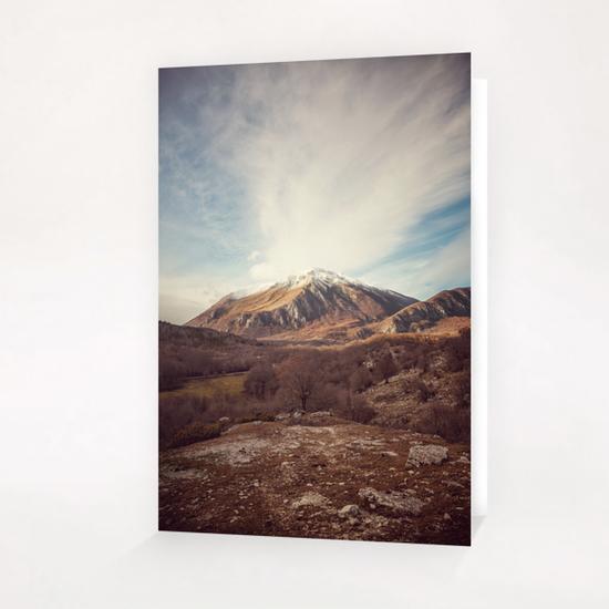 Mountains in the background  XVII Greeting Card & Postcard by Salvatore Russolillo