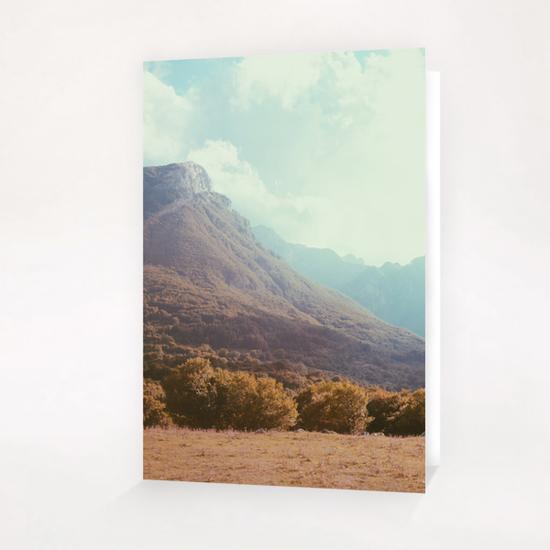 Mountains in the background v Greeting Card & Postcard by Salvatore Russolillo