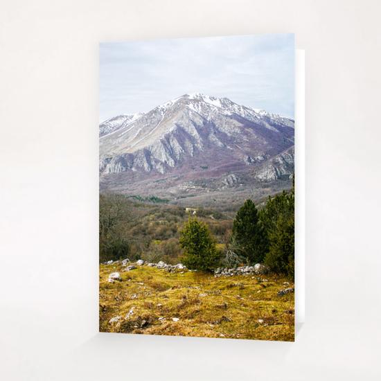 Mountains in the background X Greeting Card & Postcard by Salvatore Russolillo