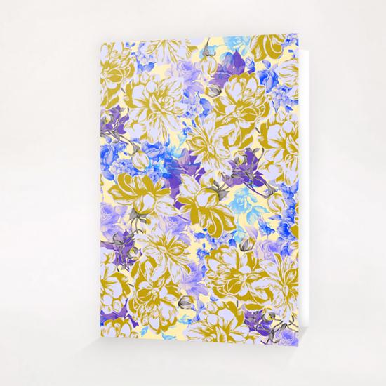 FLOWERY II Greeting Card & Postcard by mmartabc