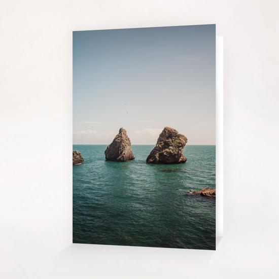 Rocks From the sea Greeting Card & Postcard by Salvatore Russolillo