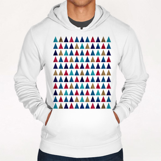 Lovely Geometric Pattern X 0.1 Hoodie by Amir Faysal