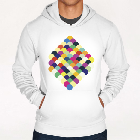 Colorful Circles  Hoodie by Amir Faysal