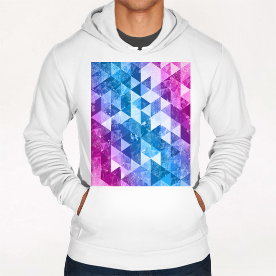 Abstract Geometric Background #19 Hoodie by Amir Faysal