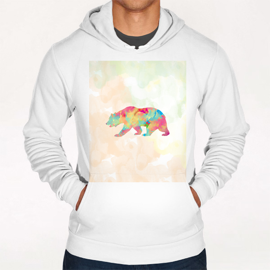 Abstract Bear X 0.1 Hoodie by Amir Faysal