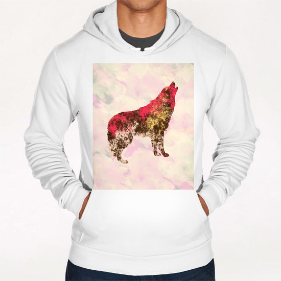 Abstract Wolf Hoodie by Amir Faysal