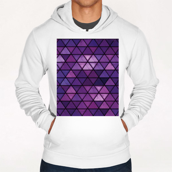 Abstract Geometric Background #18 Hoodie by Amir Faysal