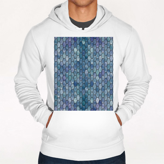 Glitters Honeycomb  Hoodie by Amir Faysal