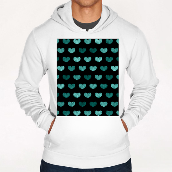 Cute Hearts #3 Hoodie by Amir Faysal