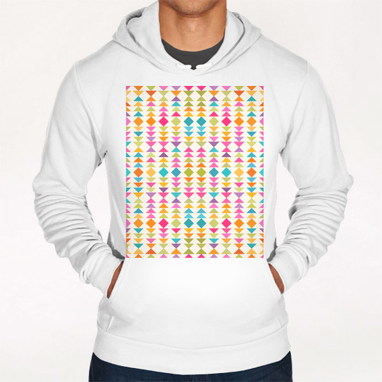 Lovely Geometric Pattern Hoodie by Amir Faysal