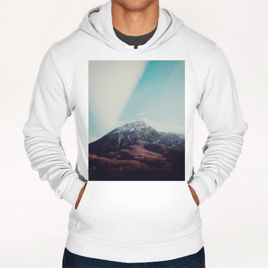 Mountains in the background XIII Hoodie by Salvatore Russolillo