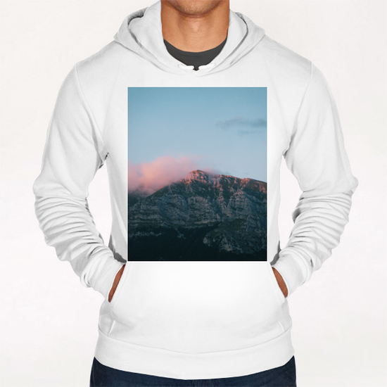 Mountains in the background VII Hoodie by Salvatore Russolillo