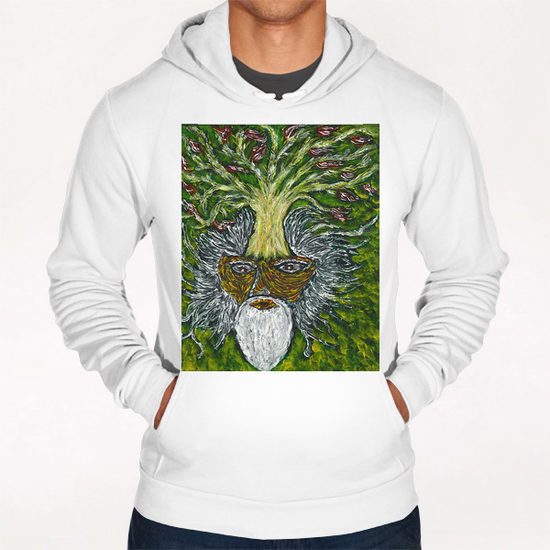 l'arbre de la tete du sage Hoodie by Bernard Darmon